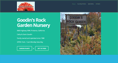 Desktop Screenshot of goodinsnursery.com